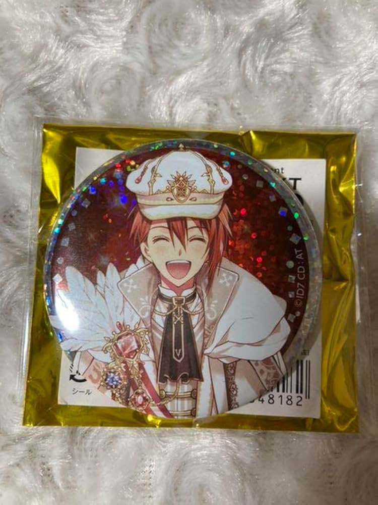 Amazon.co.jp: アイナナ 5周年 七瀬陸 缶バッジ キラキラ缶